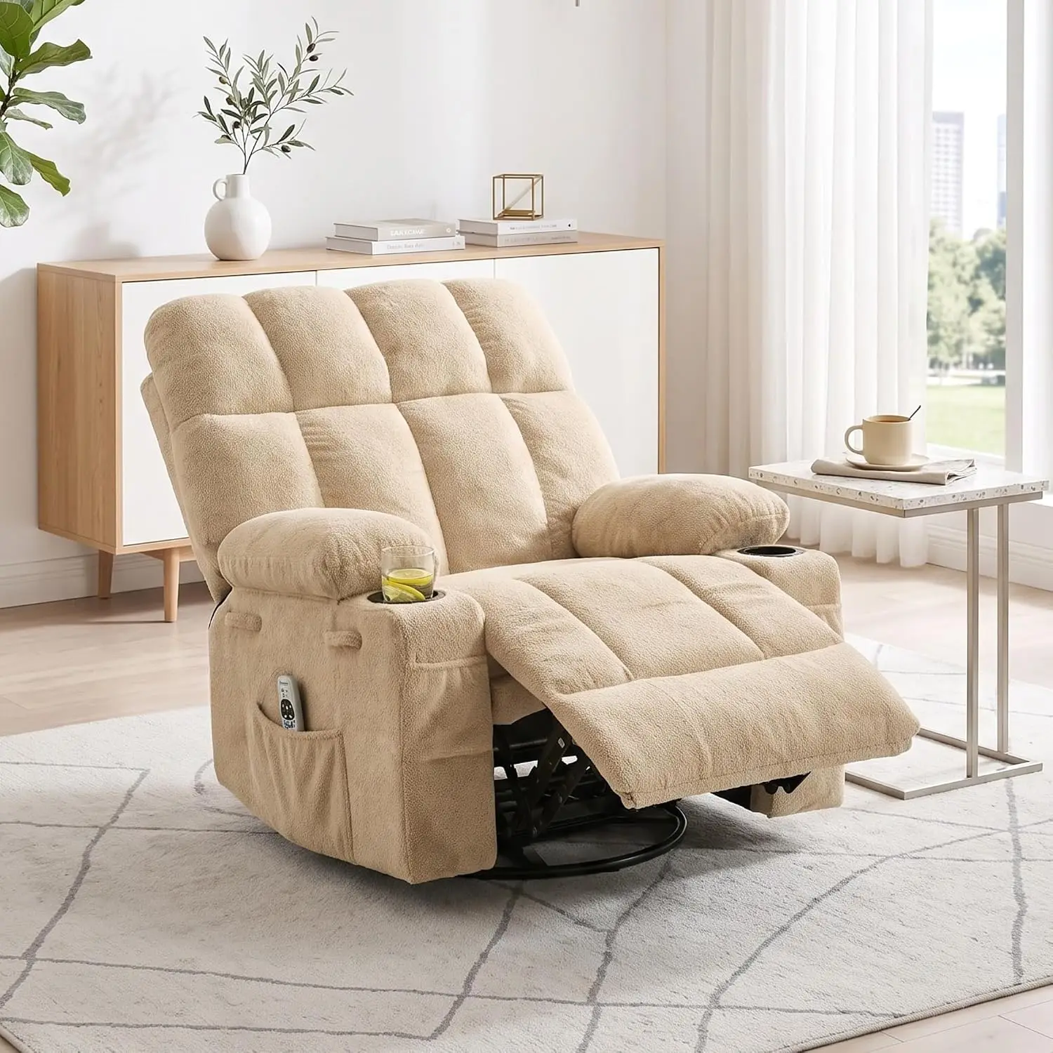 Oversized Massage Recliner 8