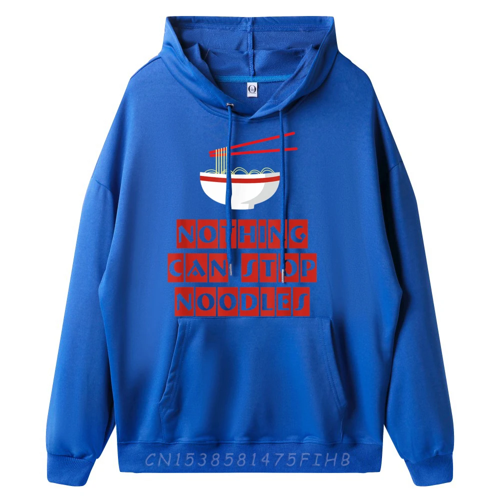 Nothing Can Stop Noodles Japan Ramen Chopsticks Bowl Graphic Pullover Hoodies Men Oversized Luxury Clothes Men Printed On
