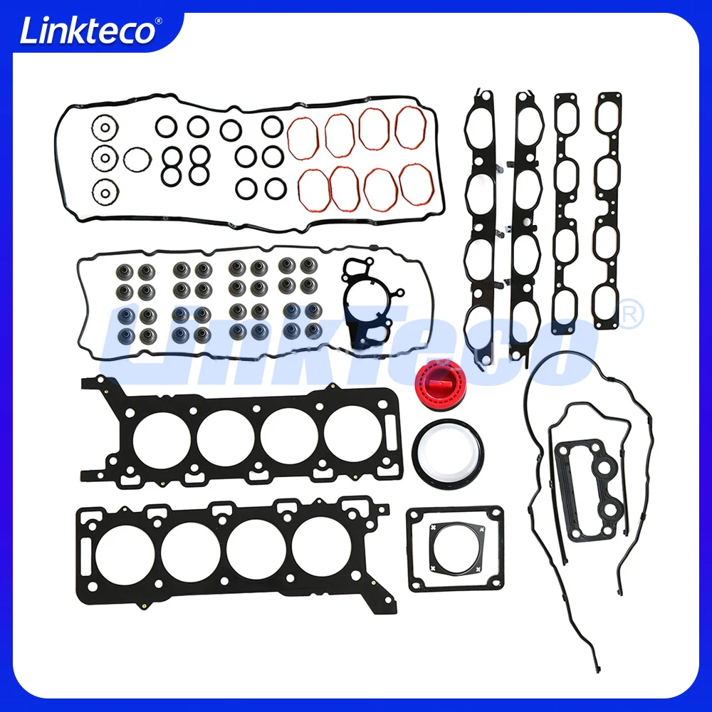 Engine Cylinder Head Full Gasket Set Fit 4.4 T L GAS 448PN AJV8 For 04-13 Land Rover DISCOVERY L319 RANGE ROVER L322 L320 4.4L