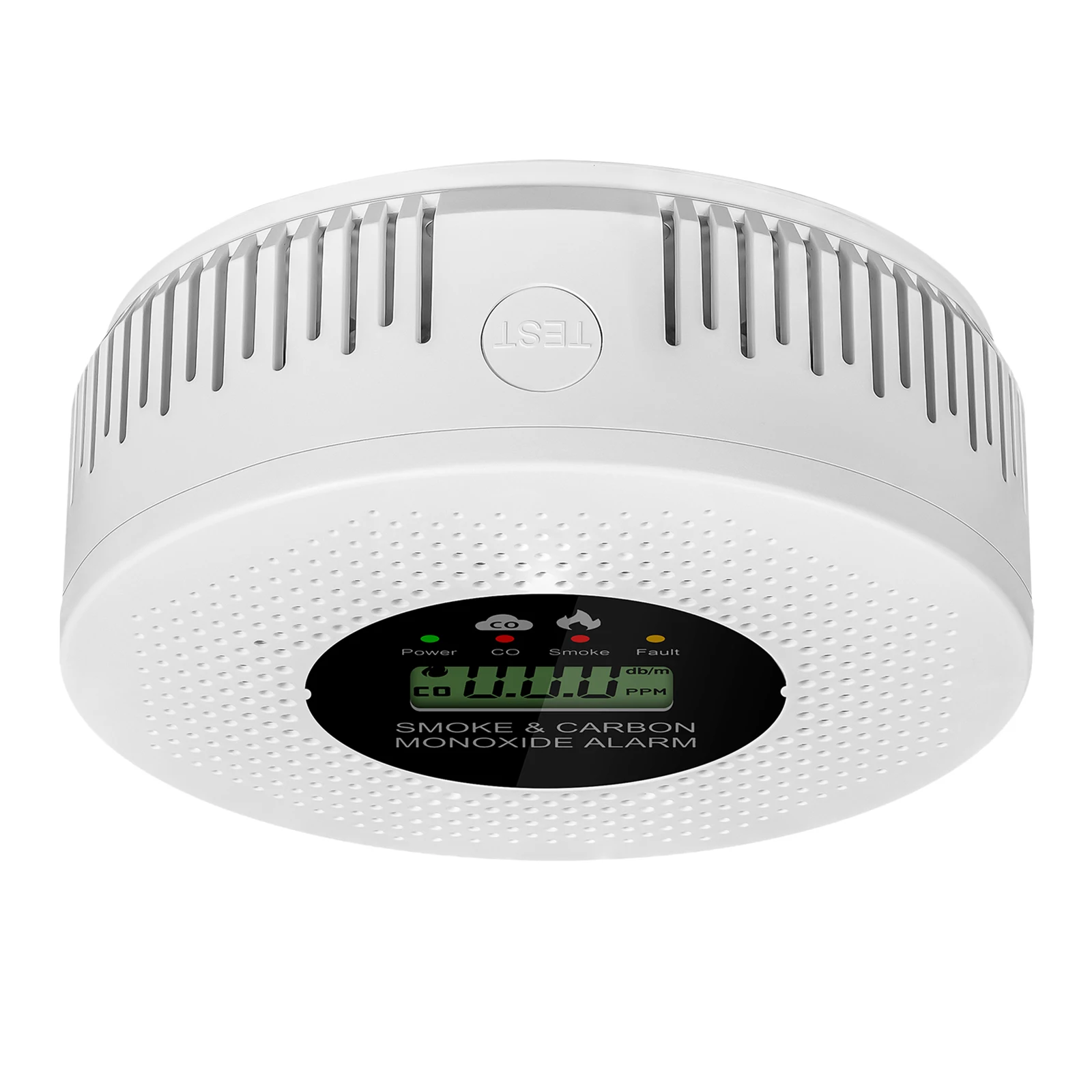 lcdディスプレイ付き煙・一酸化炭素警報器-2in1-火災警報器-煙感知器-電池式-家庭用-アパート-キッチン用
