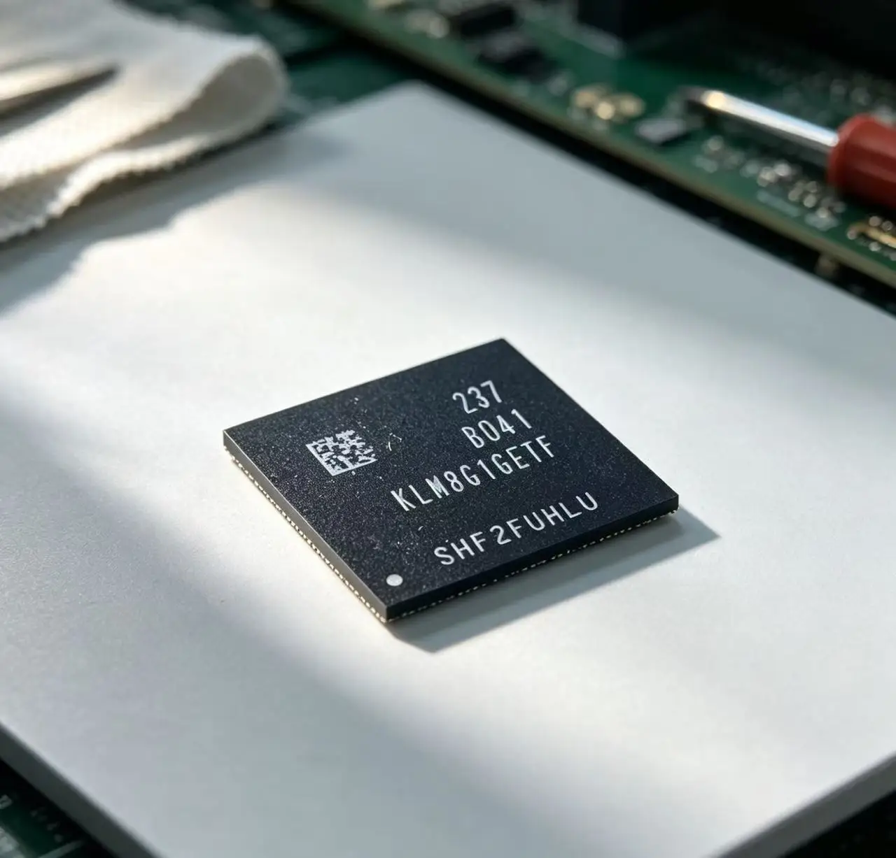Brand New Original KLM8G1GETF-B041, 8GB eMMC 5.1 FBGA-153 Memory IC Chip