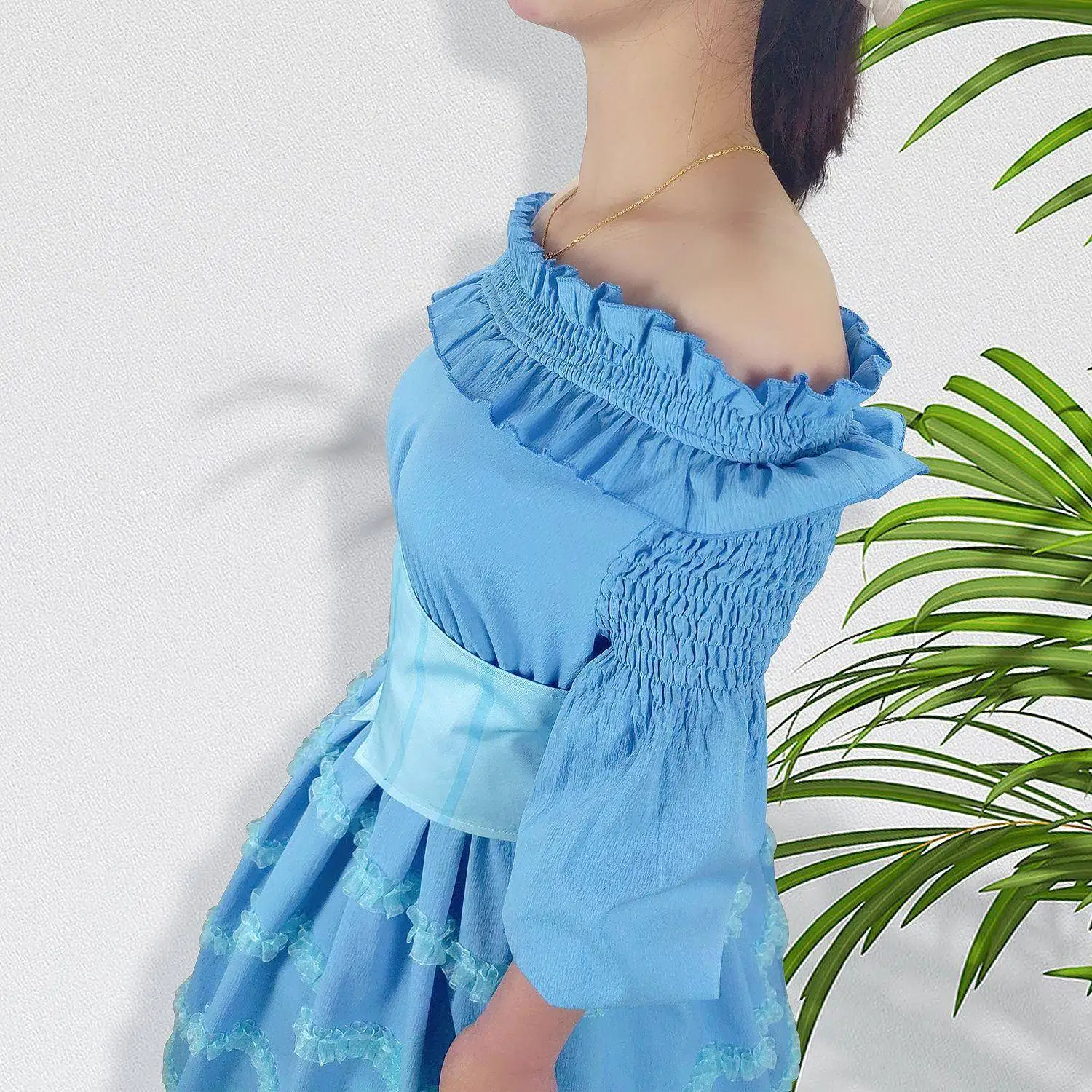 زي حورية البحر الصغيرة Princ Dr Cartoon orm loween Par الملابس التقليدية النسائية أداء المسرح