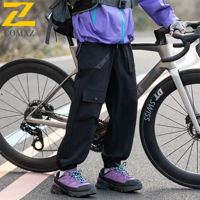 Male Utility Cargo Pants New Autumn Jogger Training Multifunctional Trousers Outdoor Mountain Camping Fashion Comfort Pants