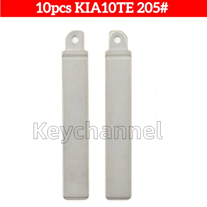 

10pcs KIA10TE Car Key Blade 205 Original Car Flip Remote Blank 1024 for Hyundai Kona Palisae Kia Cerato Carnival Telluride Soul
