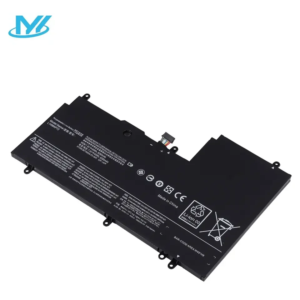 Laptop Battery Lithium Battery L14M4P72 7.4V 45Wh 6280mAh Battery For Lenovo YOGA3 14 Yoga 700-14ISK Yoga3 14-IFI 14-I