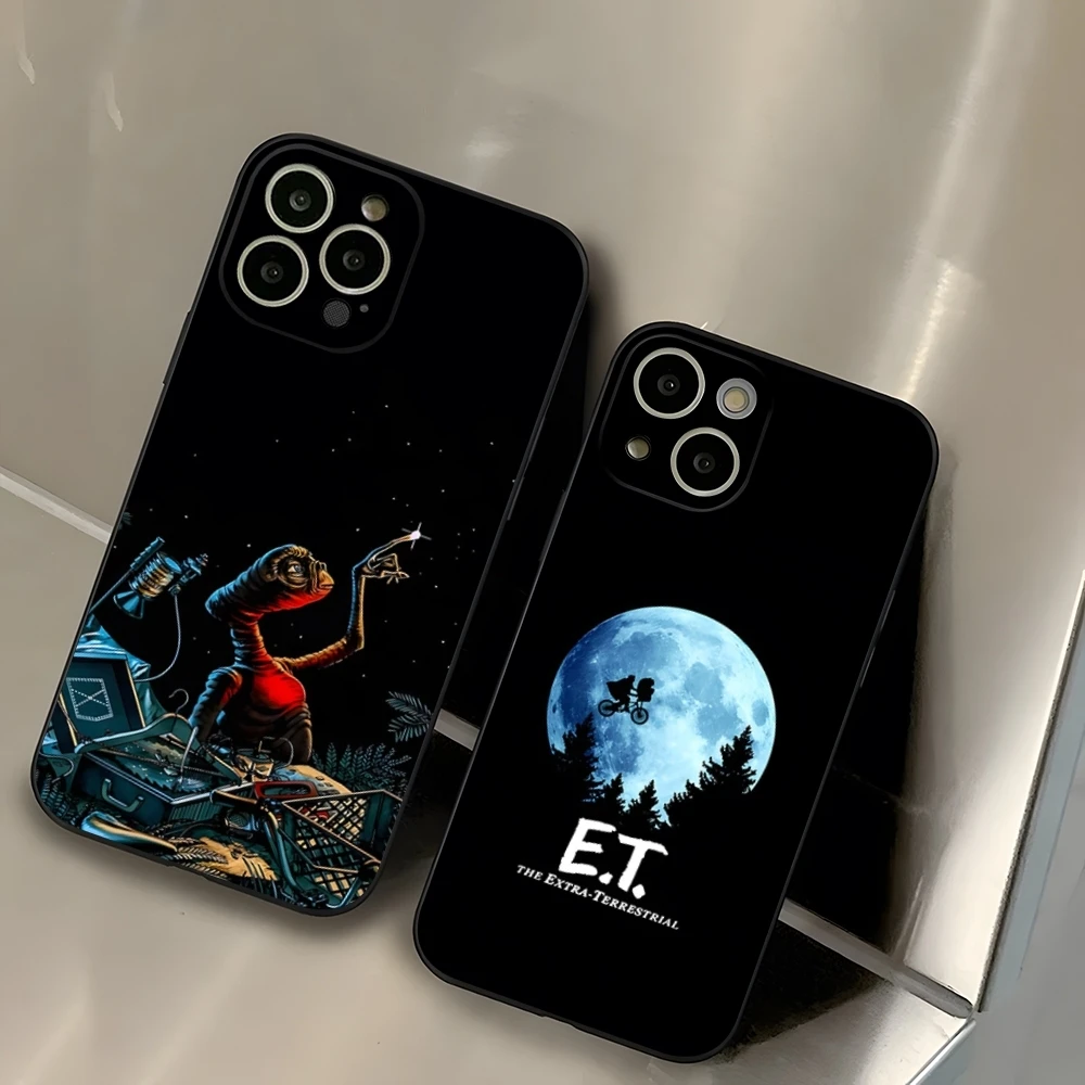 ET The Extra-terrestrial Phone Case For 14 Pro Max For Iphone 13 16 14 15 12 Mini 11 Xr X Xs Pro Max 8 7 6 Plus Back Cover