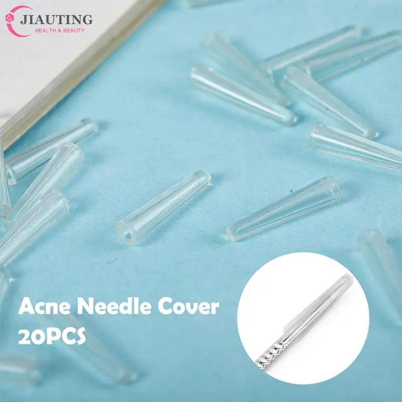 10/20Pc Acne Needle Protector Nail Clipper Cover Protective Cover For Nail Cuticle Scissors Manicure Pedicure Tool Dead Skin Cap