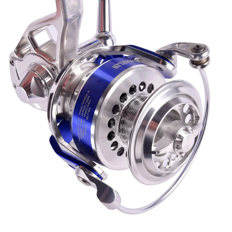 Full Metal Spinning Fishing Reels Stainless Steel Spinning Reel V Rails Quality 14+2BB Spinning Fishing Reel Fishing Accessories