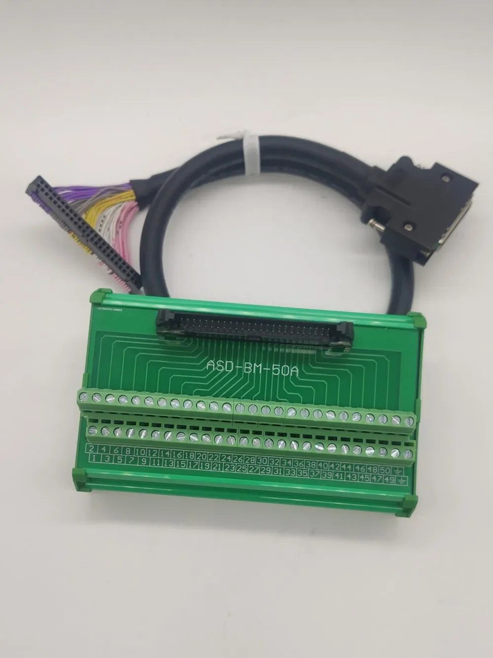 NOVO ASDA-A2 Série Driver CN1 Bloco Terminal ASD-BM-50A com Fio de 0,5 Metros