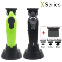 Man's Hair Trimmer DLC Blade Hair Trimmer Base Charger Professional Barber Carving Gradient Finish Machine T-Blade Beard Trimmer