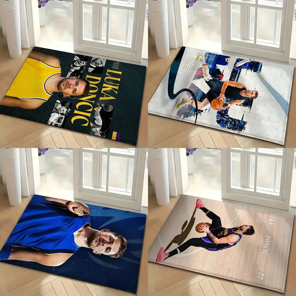 L-Luka D-Doncic 77 Floor Mat Soft Non Slip for Entry Door Bathroom Indoor Home Decorative Carpet