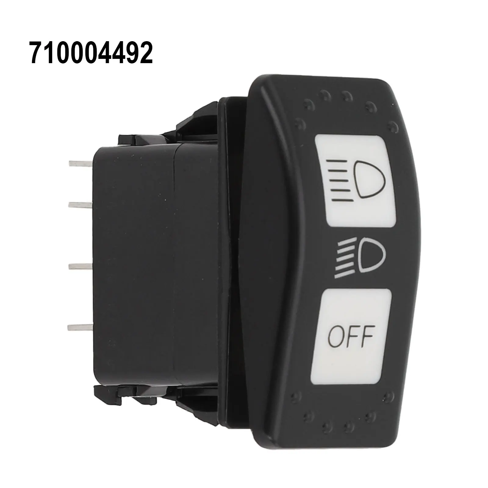 

1Pc Car Headlight Switch Blue Light Switch For Can Am Defender HD10 20A 710004492 Yacht Switch Auto Interior Accessories