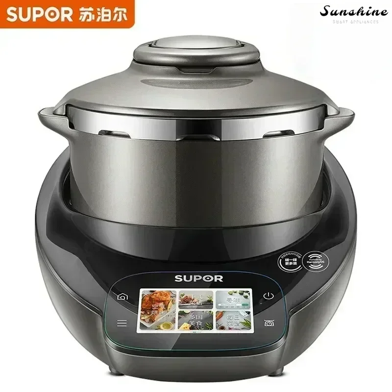 

Cooker Robot Automatic wok-style food machine Home multifunctional cooking device Electric pressure multifunctional for kitchen