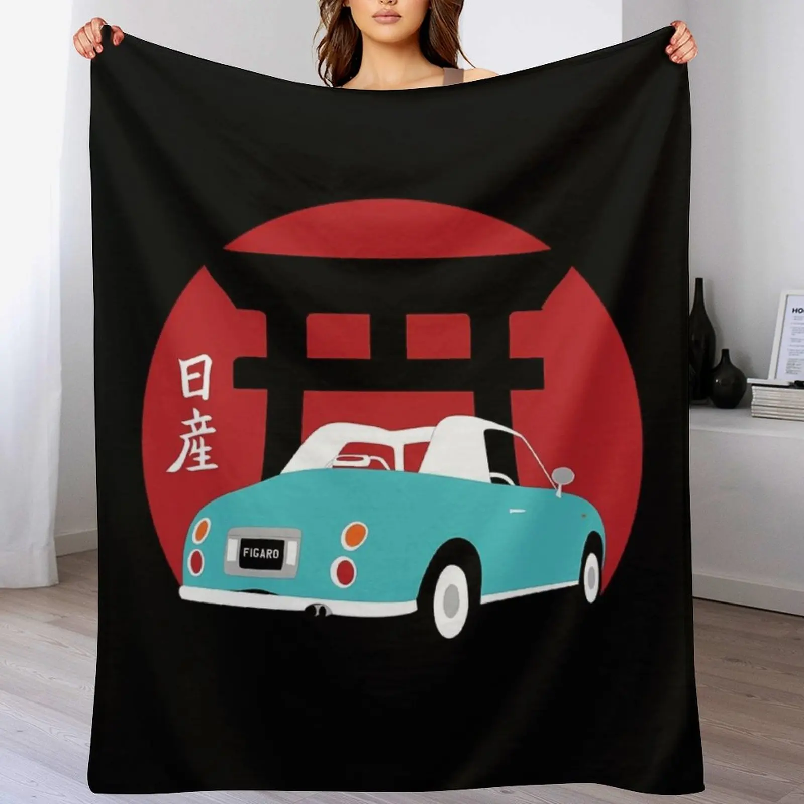

Shinto Figaro Throw Blanket Hairys Warm Winter beds Soft Plaid Blankets