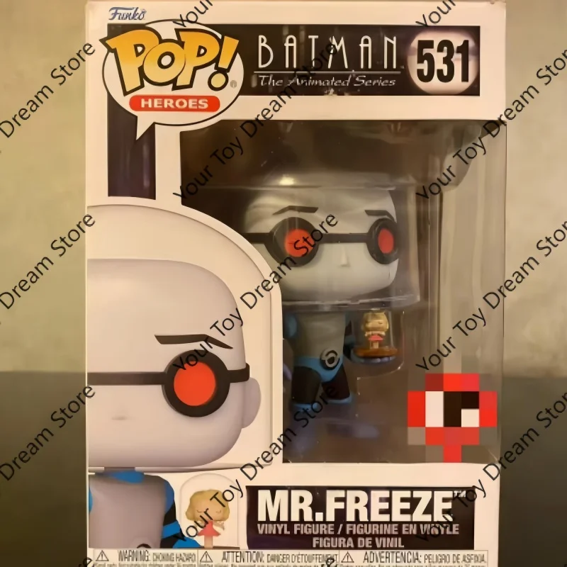 

Подлинная фигурка Бэтмена Mr Freeze Dc Funko Pop Global, ограниченная серия, инильная статуя, кукла, декор, коллекционная игрушка, подарок для детей