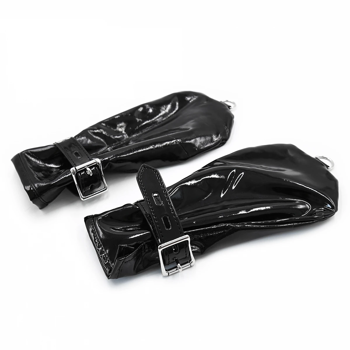 Thierry Patent Leather Mittens Bdsm Bondage Restraint Handcuffs Dog Paw Gloves Couple Flirting Sex toys Puppy Play Adult games