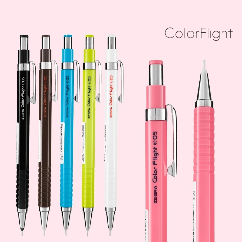 1pcs  Color Flight Ma53 Mechanical Pencil Drawing Syringe 0.5mmBottom Hot Girl Same Style Pen Students' Supplies