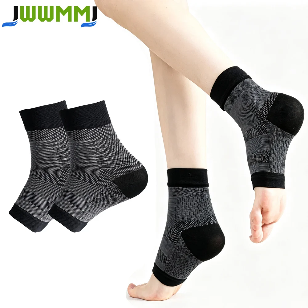 Neuropathy Socks for Women Men, Ankle Compression Sleeve, Ankle Brace for Plantar Fasciitis, Heel Pain, Foot Swelling & Fatigue
