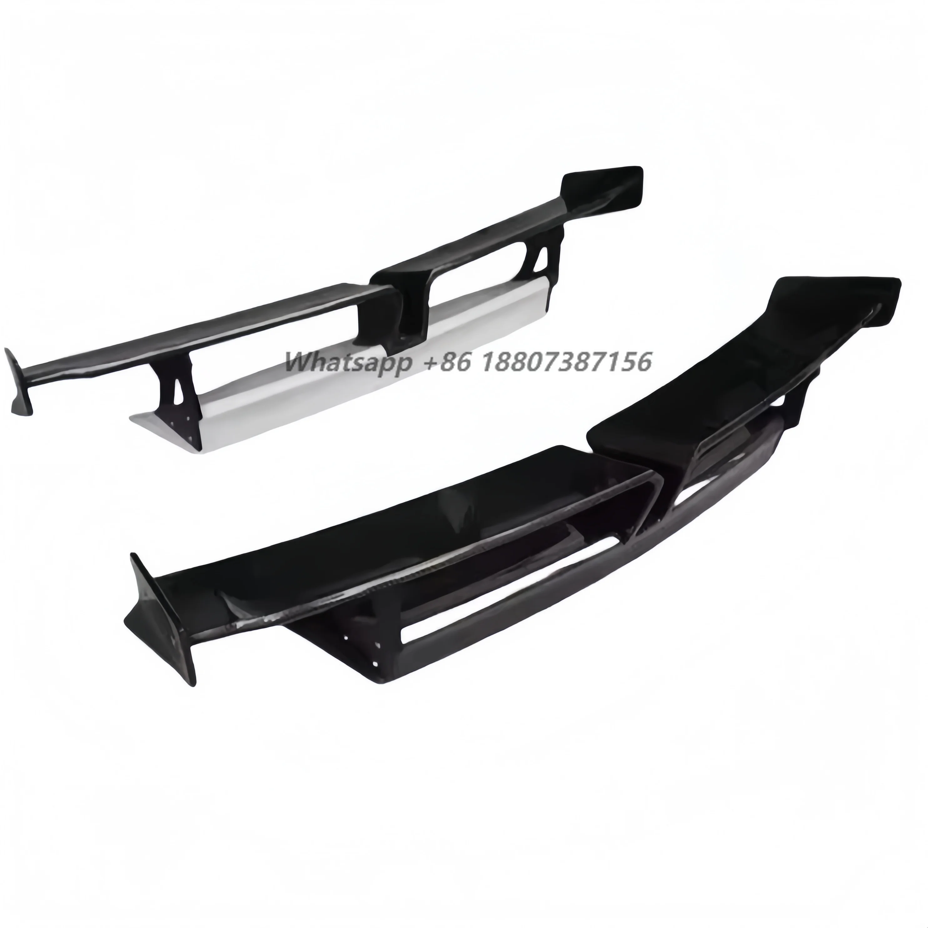 

For 718 Cayman Boxster Whale Tail Wings Carbon Fiber Rear Trunk Spoiler for 718 981 982 GT4 RS Rear Spoiler car parts
