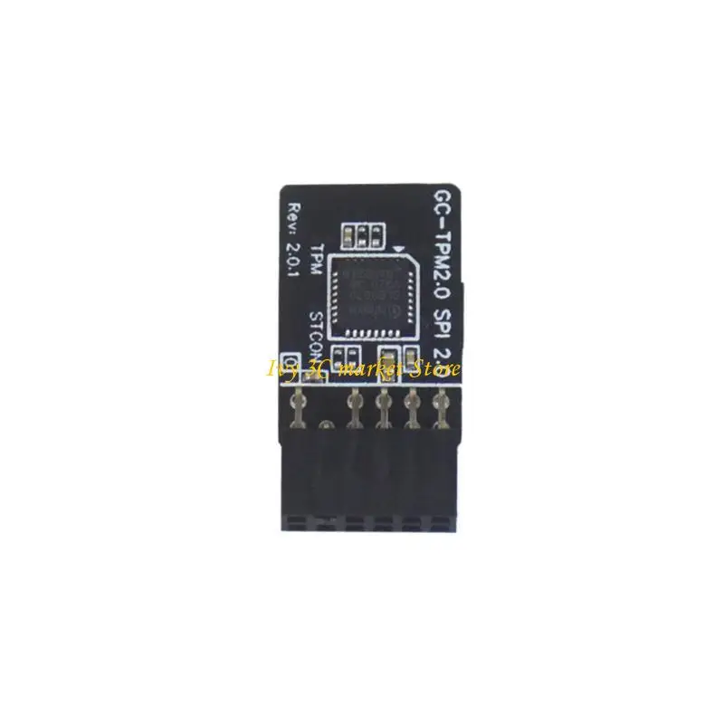 

D7YC SPI 2.0 Connection For TPM 2.0 Module Computer Adapter Secure Board