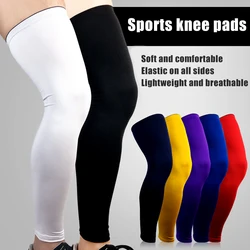 1 PCS Verlängern Kompression Bein Wärmer Basketball Fußball Radfahren Socken Knie Kalb Ärmel UV Sonne Beinlinge Männer Frauen