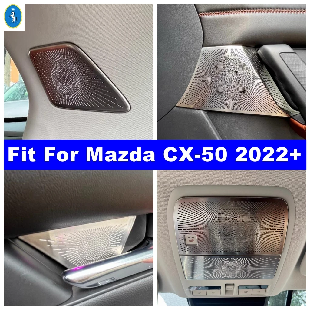 

Car Reading Lights / Pillar C Horn / Door Speaker / Inner Handle Bowl Cover Trim Accessories Fit For Mazda CX-50 2022 2023 2024