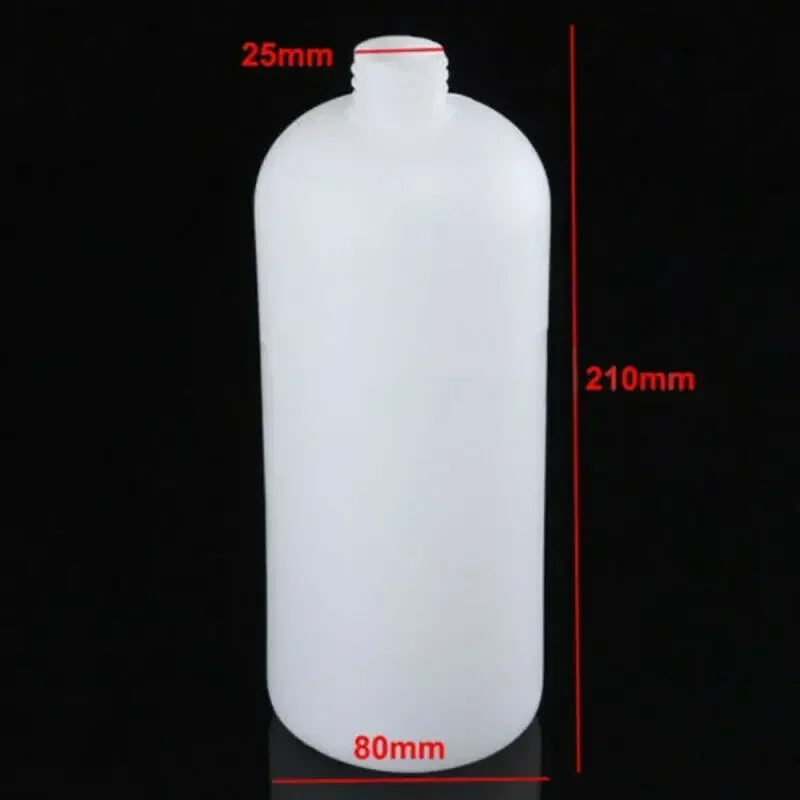 1L Plastic Replacement Foam Bottle For High Pressure Washer Snow Foam Lance 2000-5000 Psi Home Accessories Connector