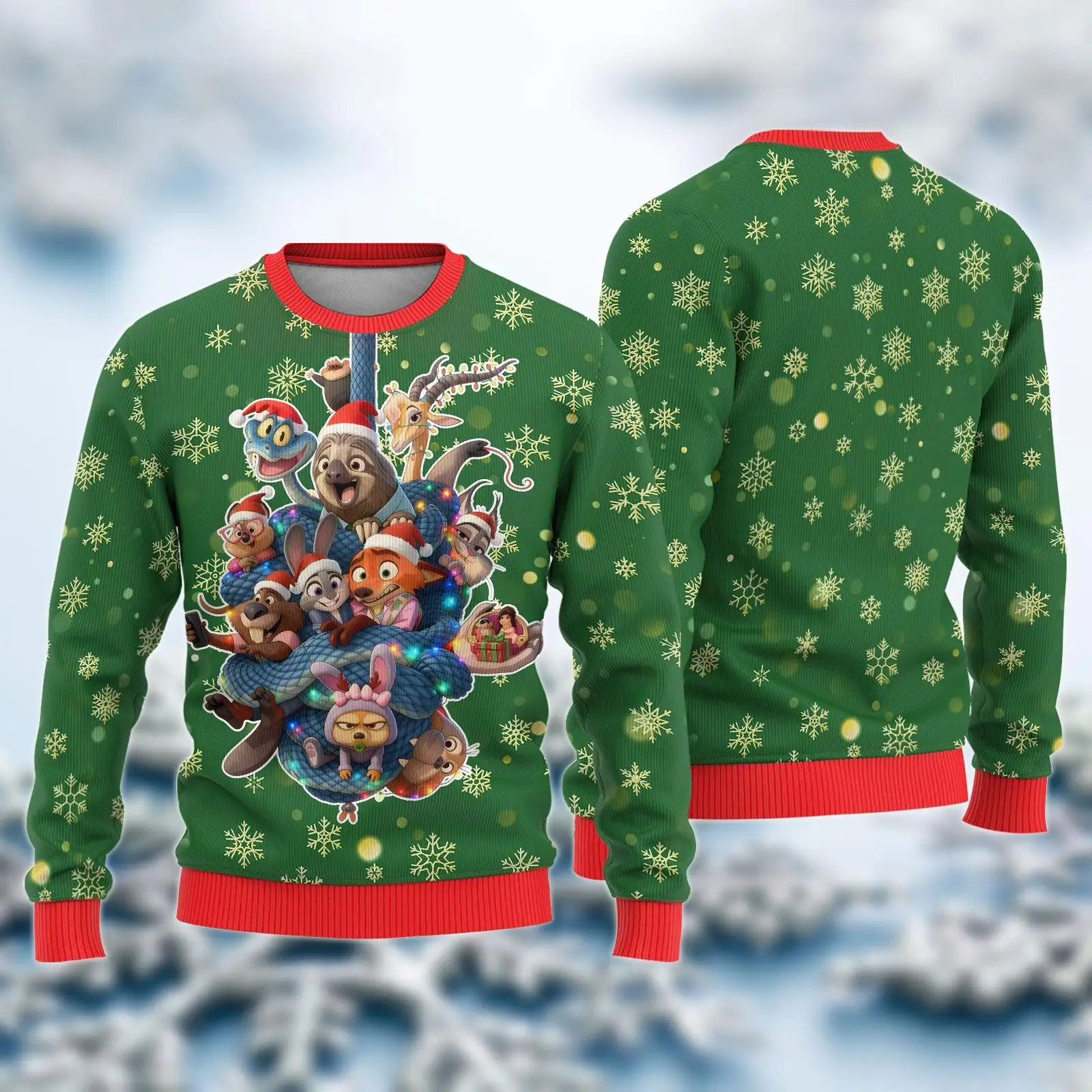 

Толстовки Zootopia 2, уродливый свитер, толстовки из фильмов Disney Zootopia, осенние детские толстовки Y2K, мужские и женские толстовки