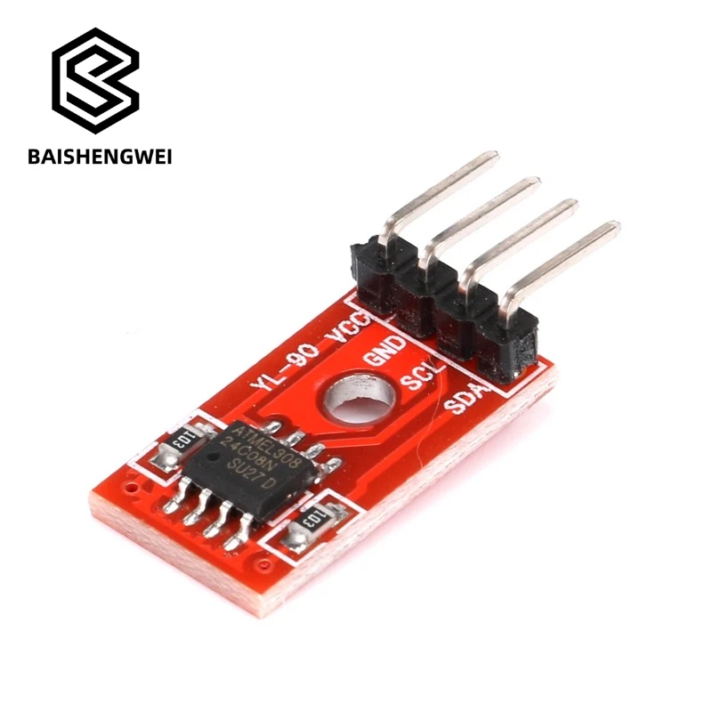 Accesorios elegantes del coche del módulo de almacenamiento EEPROM de la interfaz AT24C08 I2C