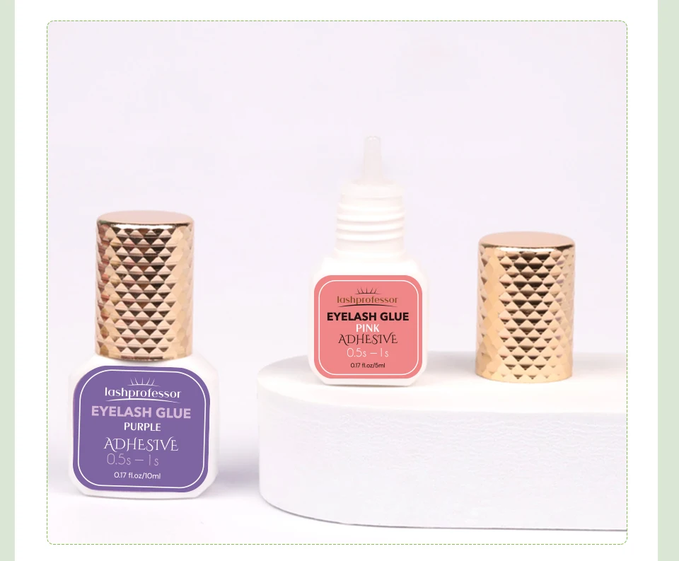 0,3S individueller Kleber für Wimpernverlängerungen, Schwarz/Klar, schnell trocknend, starker Kleber, langlebige Farbe, Wimpernverlängerungskleber, Make-up – Detail 12