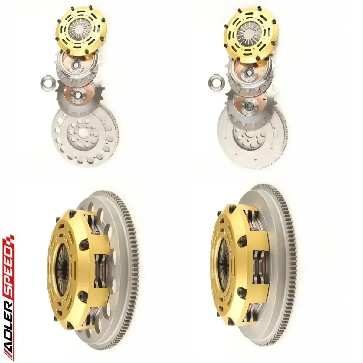 

Standard WT/ Medium WT 7.25"185mm CLUTCH TWIN DISC For 97-05 Audi A4; A4 Quattro B5 B6 98-05 VW PASSAT B5/B6 1.8T