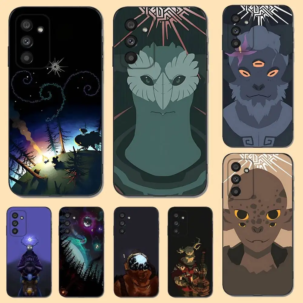 

Outer Game W-Wilds Phone Case For Samsung S 25,24,23,22,30,21,10,9,Ultra,Plus,Lite,FE,4,5 G Soft Black Case