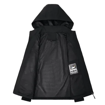 Men's Waterproof Rain Jacket Lightweight Outer Hooded Outdoor Raincoat Hiking Windproof Jacket Climbing Outdoor Jackets 4