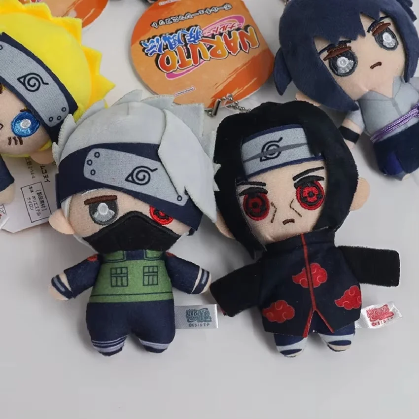 10 cm Anime Naruto Shippuden Perifere Hanger Kakashi Naruto Pluche Tyoy Sleutelhanger Rugzak Ornament Sieren Knuffel Kerstcadeaus