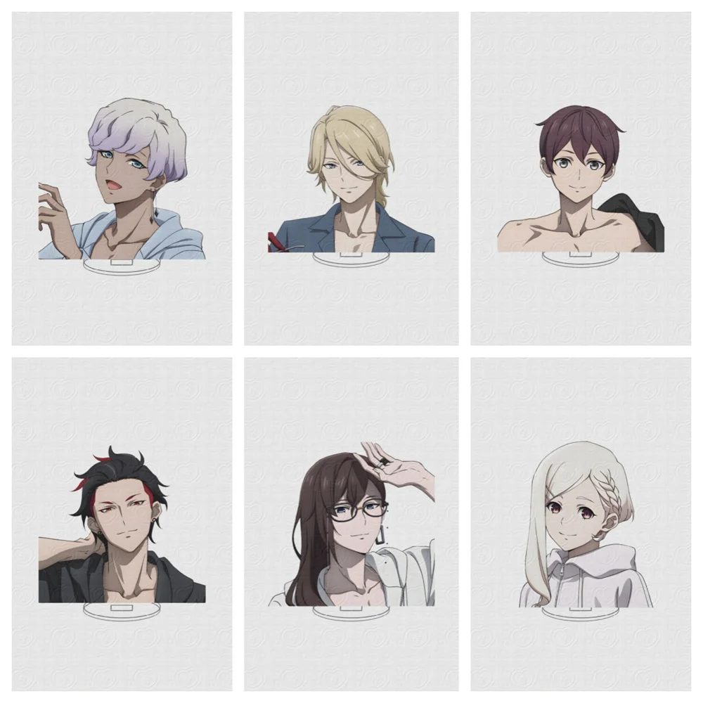 

10CM HOT Anime Visual Prison Acrylic Stand Model Cosplay Charm Characters Ornament Accessories Goods Christmas Gifts