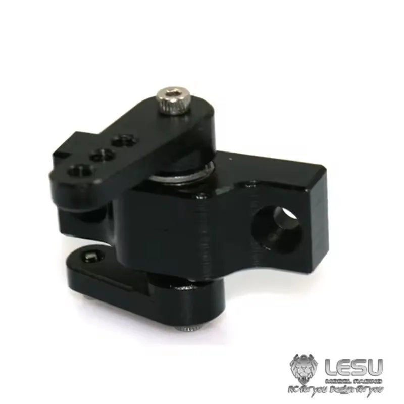 RC 1/14 LESU Metal Steering Rack Steering Holder Set for Tamiya Hydraulic Excavator Loader Dump Truck Tripper DIY Parts