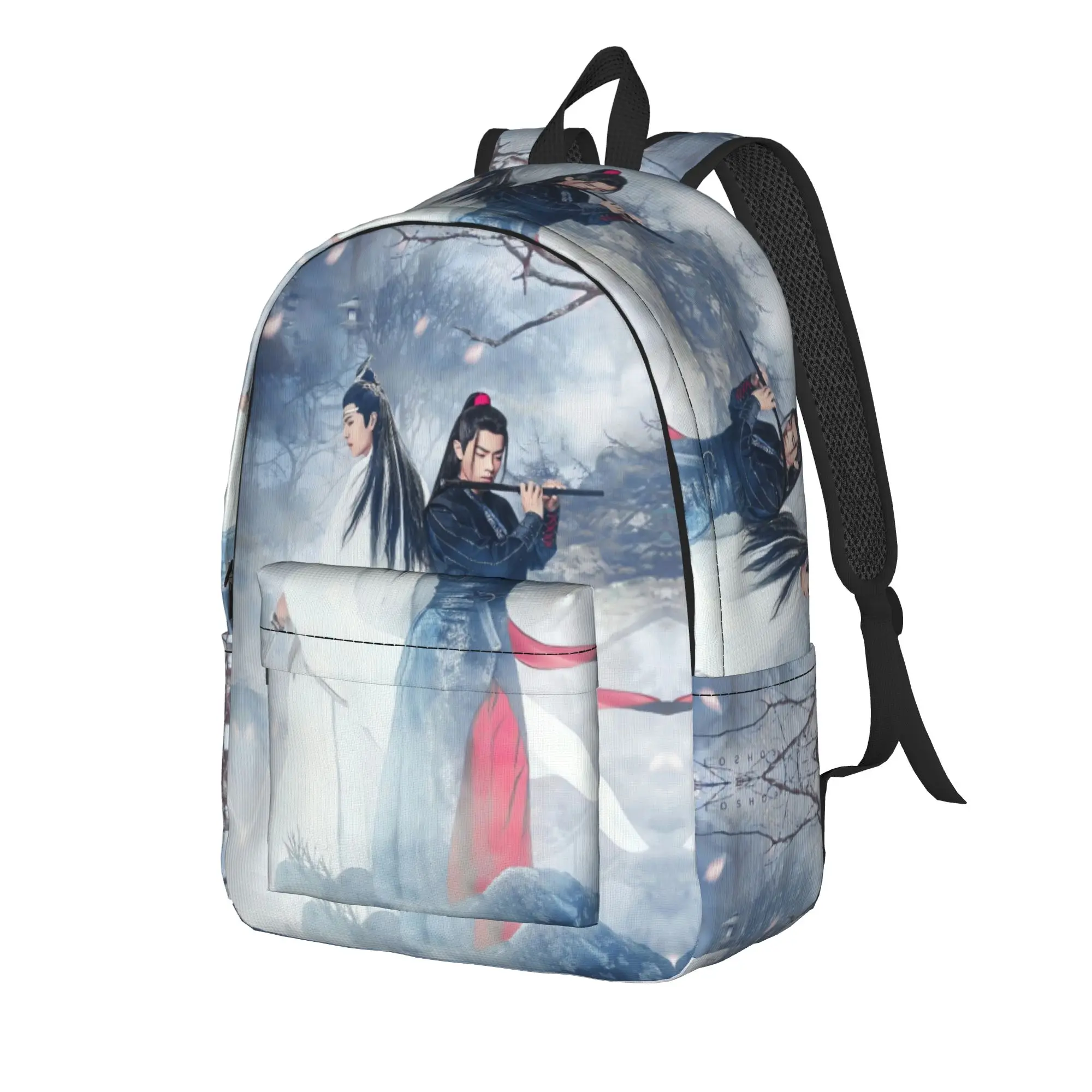 The Untamed WangXian Bunny Mo Dao Zu Shi Backpack  Streetwear Backpacks Unisex Camping Lightweight High School Bags Rucksack