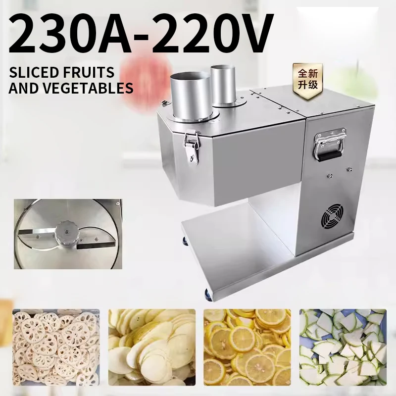 البطاطس التجارية، جذر اللوتس، قطاعة فواكه كهربائية، ليمون، تفاح، فجل، خيار قطاعة خضراوات كبيرة