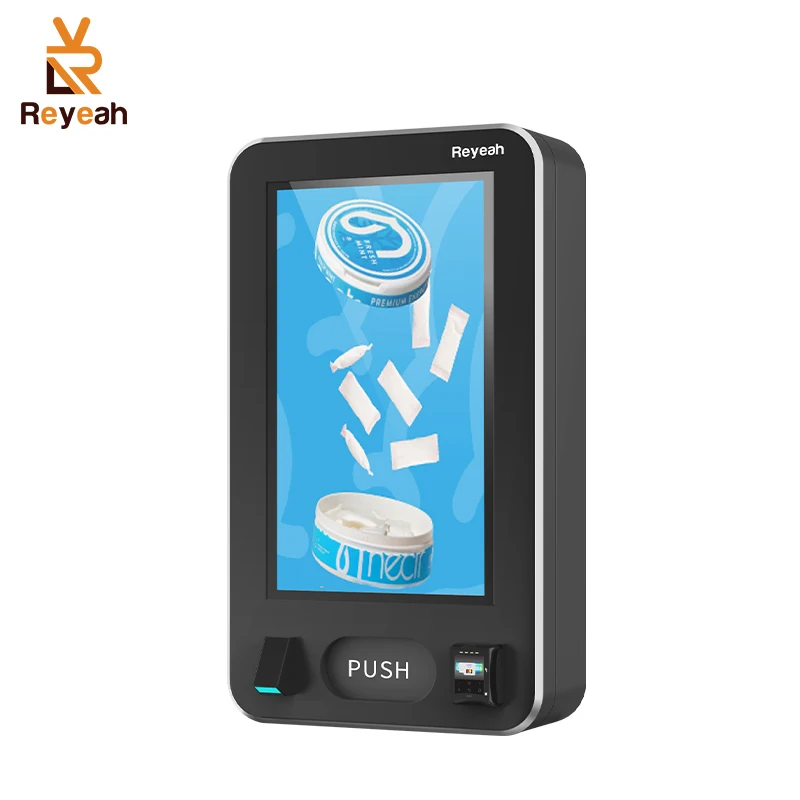 21+ Age Check Vending Machine Age Verification Snus Vending Machine with Touch Screen
