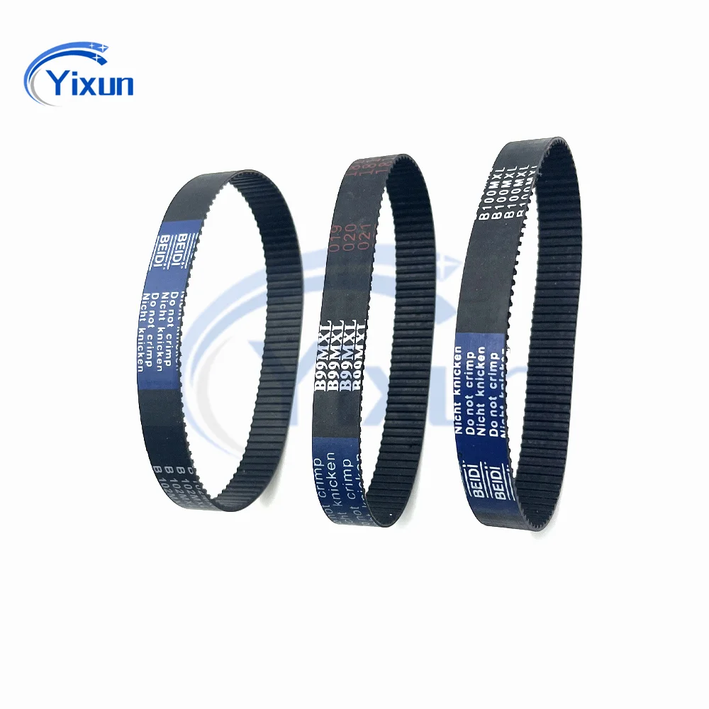 MXL Rubber Timing Belt B183 B184 B185 B186 B187 B188 B189 B190 B192 B193 B194 B195 Width 3/5/6/8/10/19mm Synchronous Timing Belt