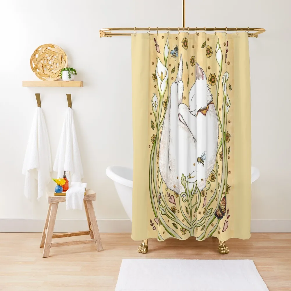 

Butterflies and Bees Shower Curtain In The Bathroom Shower For Bathroom Set Curtain