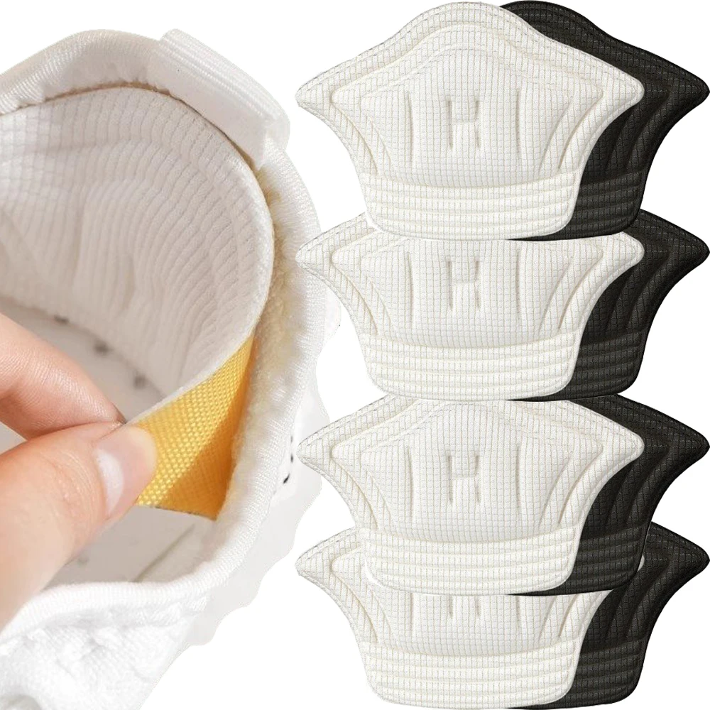 8Pcs Heel Insoles for Shoes Patch Heel Pads for Sport Shoes Adjustable Size Feet Pad Insole Shoe Heel Protector Back Sticker