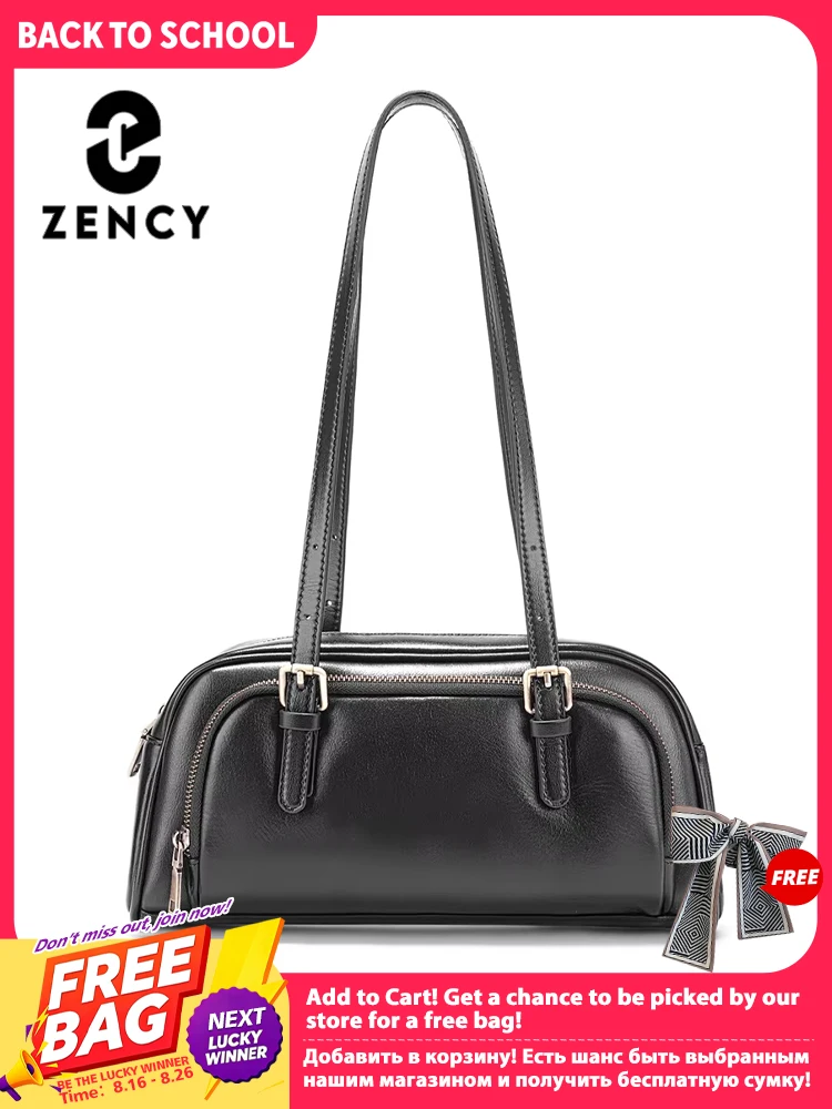 Zency Luxus-Handtasche in Burgunderrot für Damen, Unterarmtasche im französischen Stil, echtes Leder, Geschenk für Liebhaber, Umhängetasche für Ehefrau, Schwester