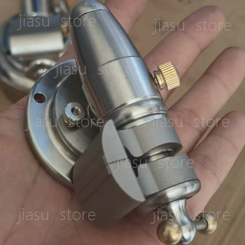 Mini 304 Stainless Steel Bench Plier With anvil Adjustable Desktop Clamp with Swivel Base 1.2inch DIY