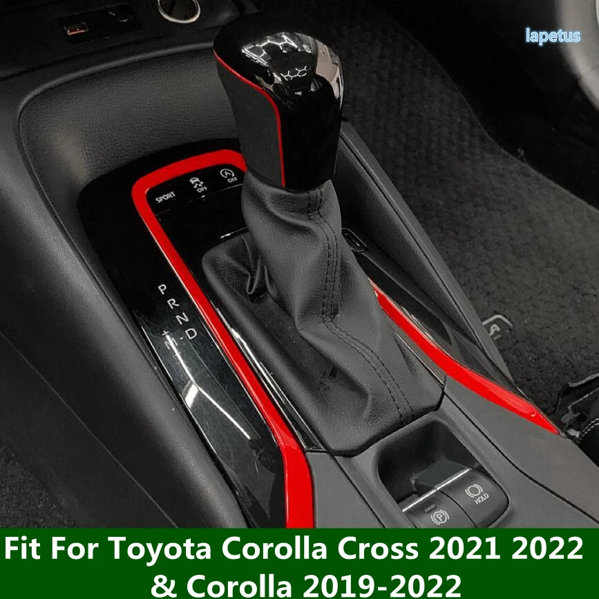 

ABS Center Gear Shift Knob Handle Head Cover Trim Fit For Toyota Corolla 2019 - 2025 / Corolla Cross 2021 - 2025 Car Accessories