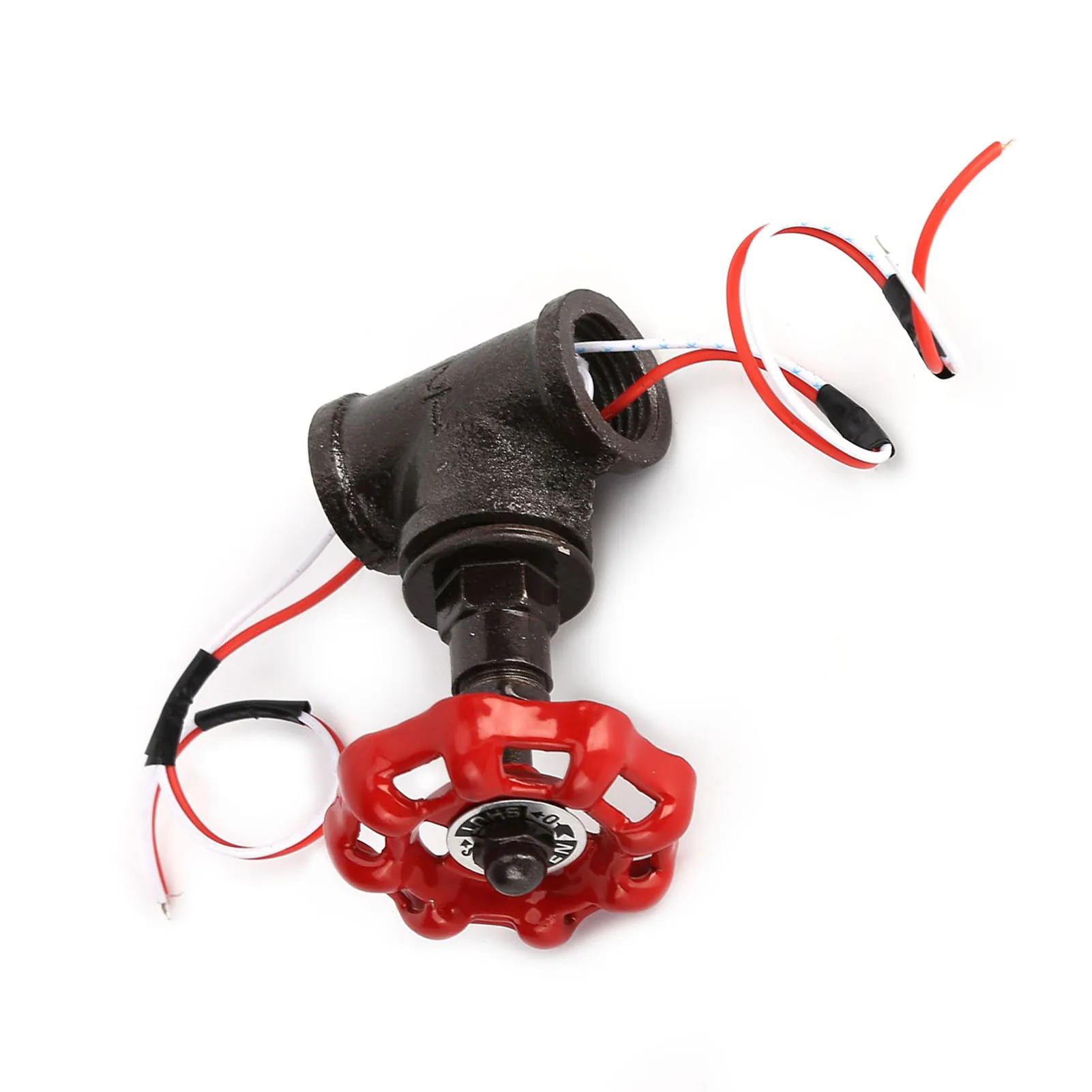 Water Pipe Lamp Stop Valve Retro Steampunk  G1/2in Stop Valve Light  with Wire for Water Pipe Lamp Vintage Lamp