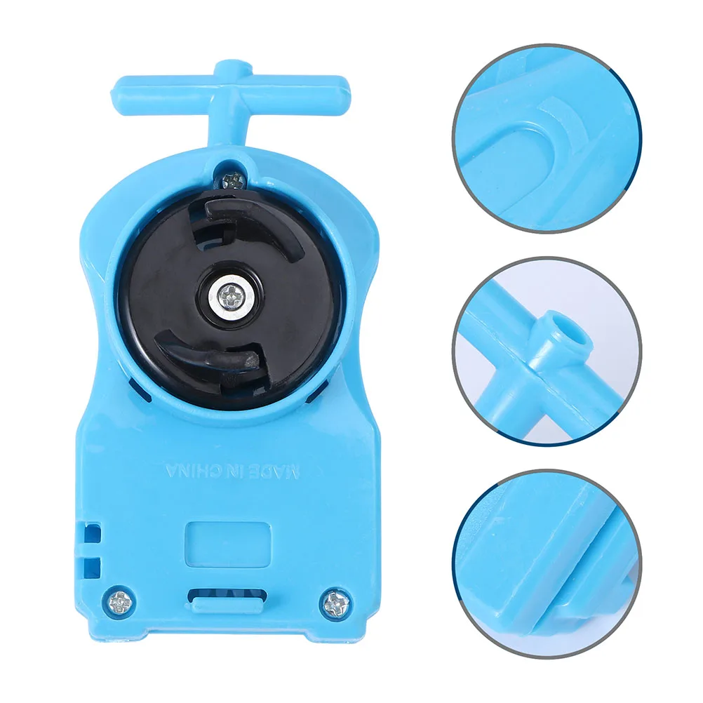 2 Pcs Gyro Launcher Burst Accessories Plastic Educational Toy for Children Puzzle Tops Accessory