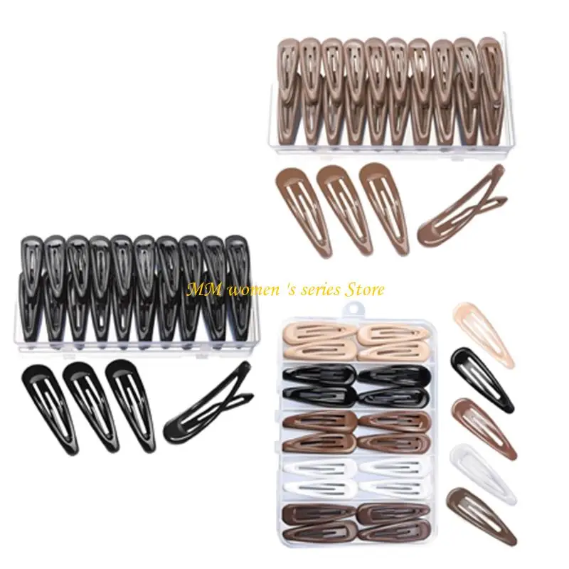 

Q39C Metal Hair Clip For Children Shatterproof Drop Not Irritating Headress