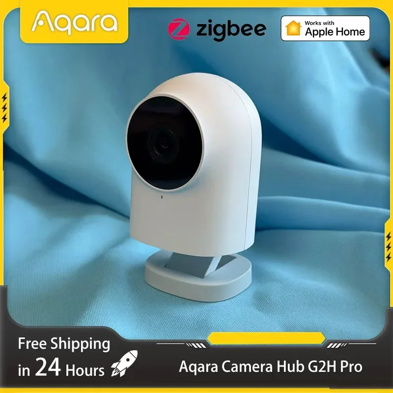 

Aqara Smart Camera G2H Pro Gateway Edition Zigbee 3.0 1080P HD Smart Home Security Camera Work with Apple HomeKit Night Vision