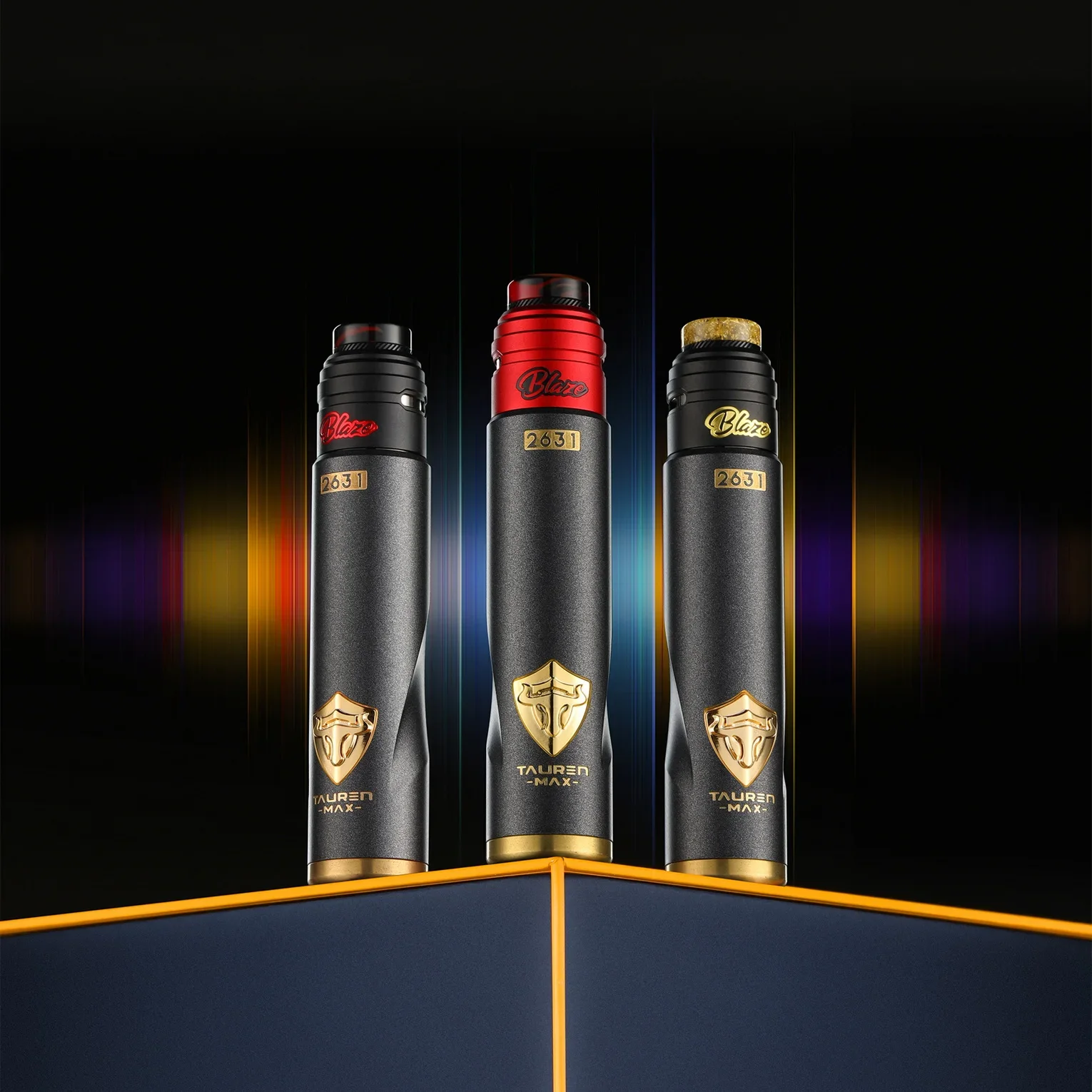 Original ThunderHead Creations & Mike Vapes Blaze Solo RDA 24mm 810 Drip Tip 2ml Tank Atomizer Single Coil Electronic Cigarette